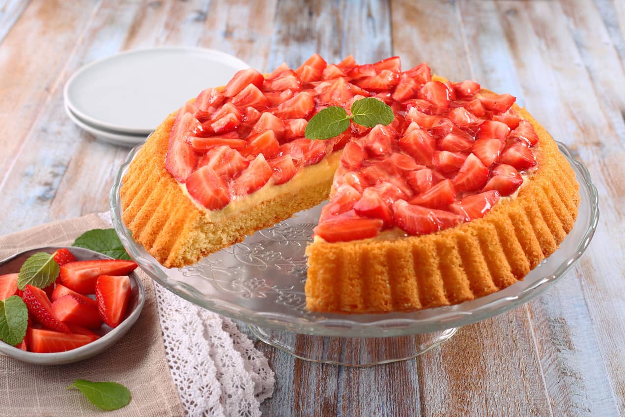 Epres gyümölcstorta