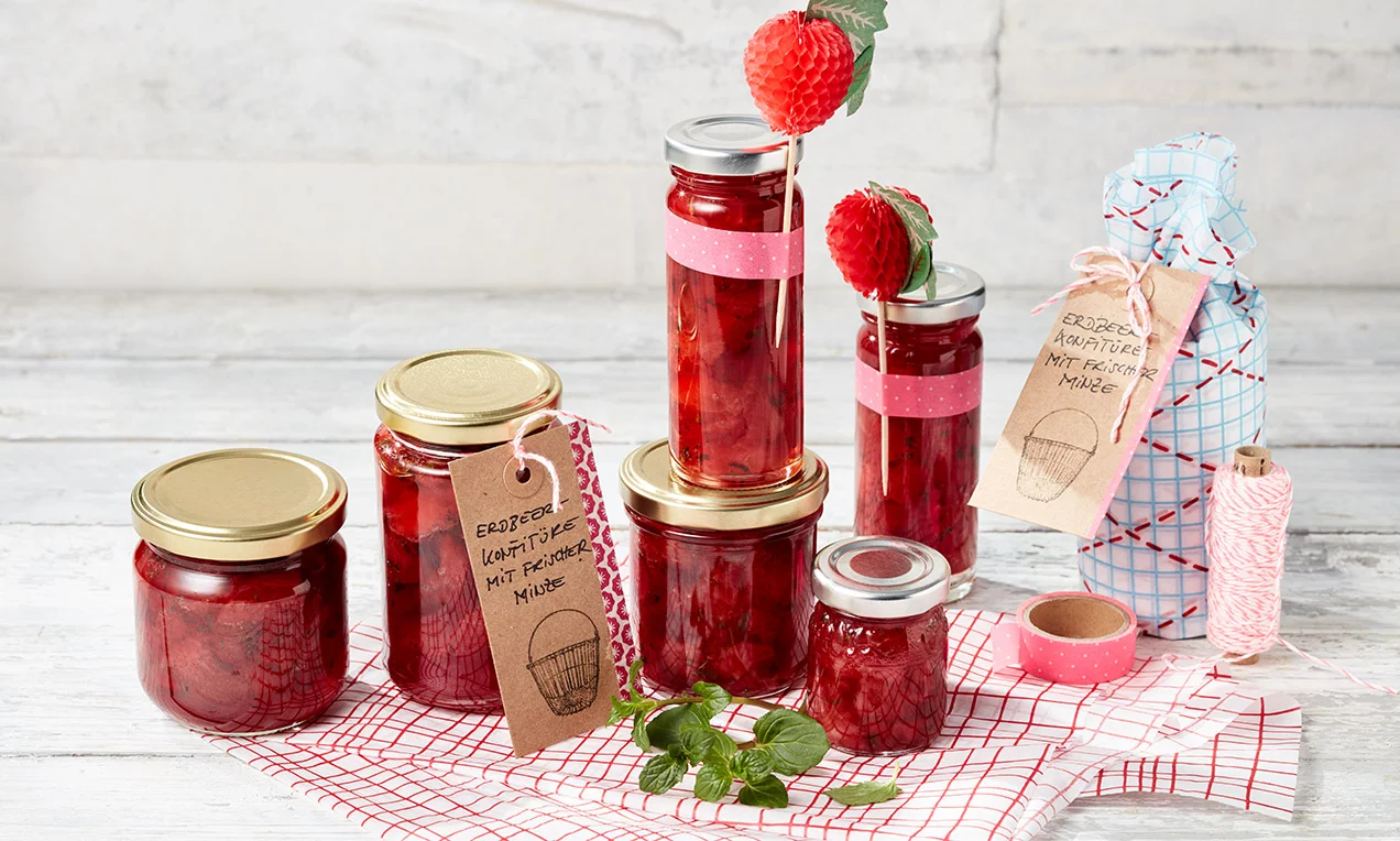 Eperlekvár friss mentával