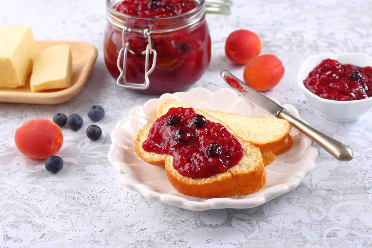 Áfonyás sárgabaracklekvár