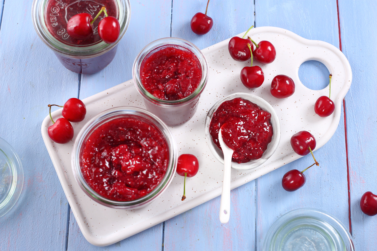 Vaníliás cseresznyelekvár – kevesebb kalóriával