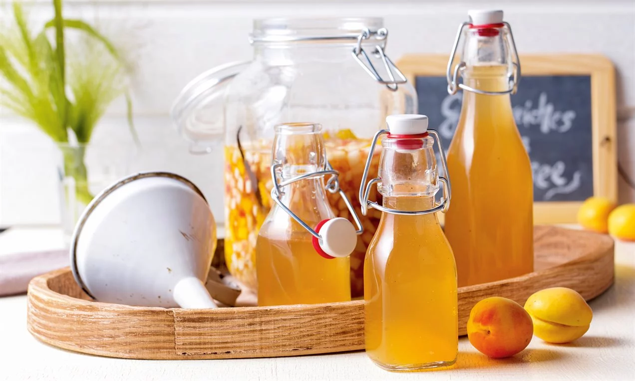 Kajszi-őszibarack likőr