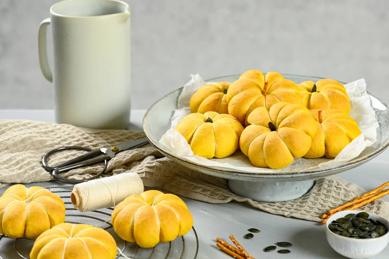 Vegán sütőtökös zsemle