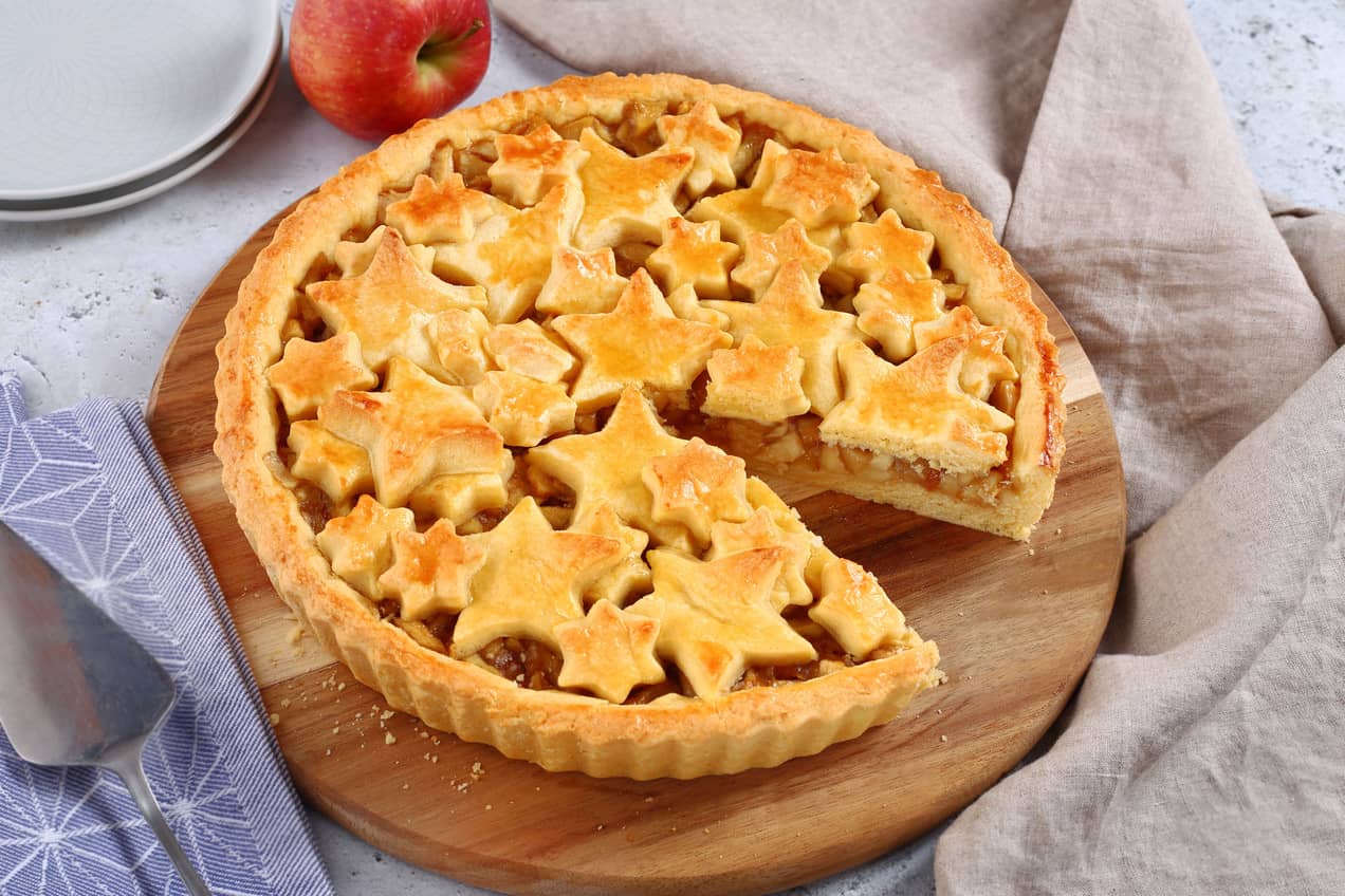 Almás-mézesfűszeres pite