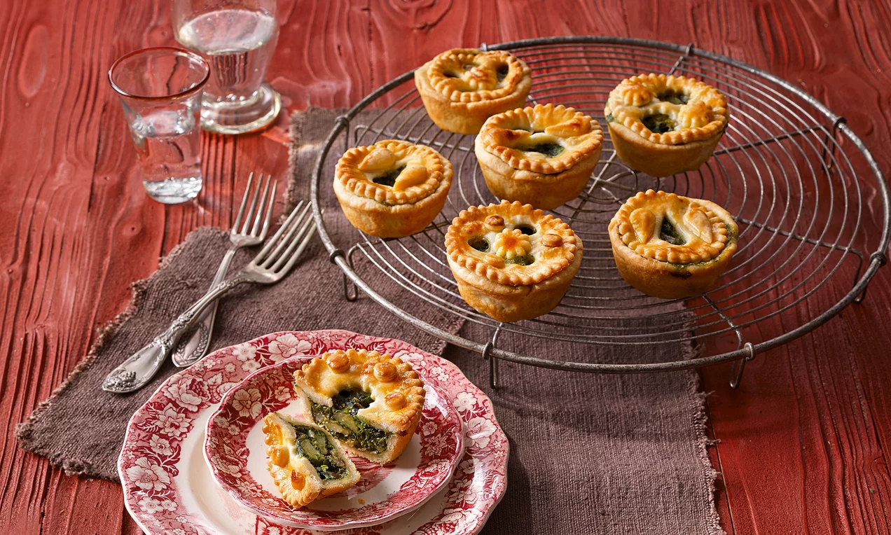 Burgonyás-spenótos pite