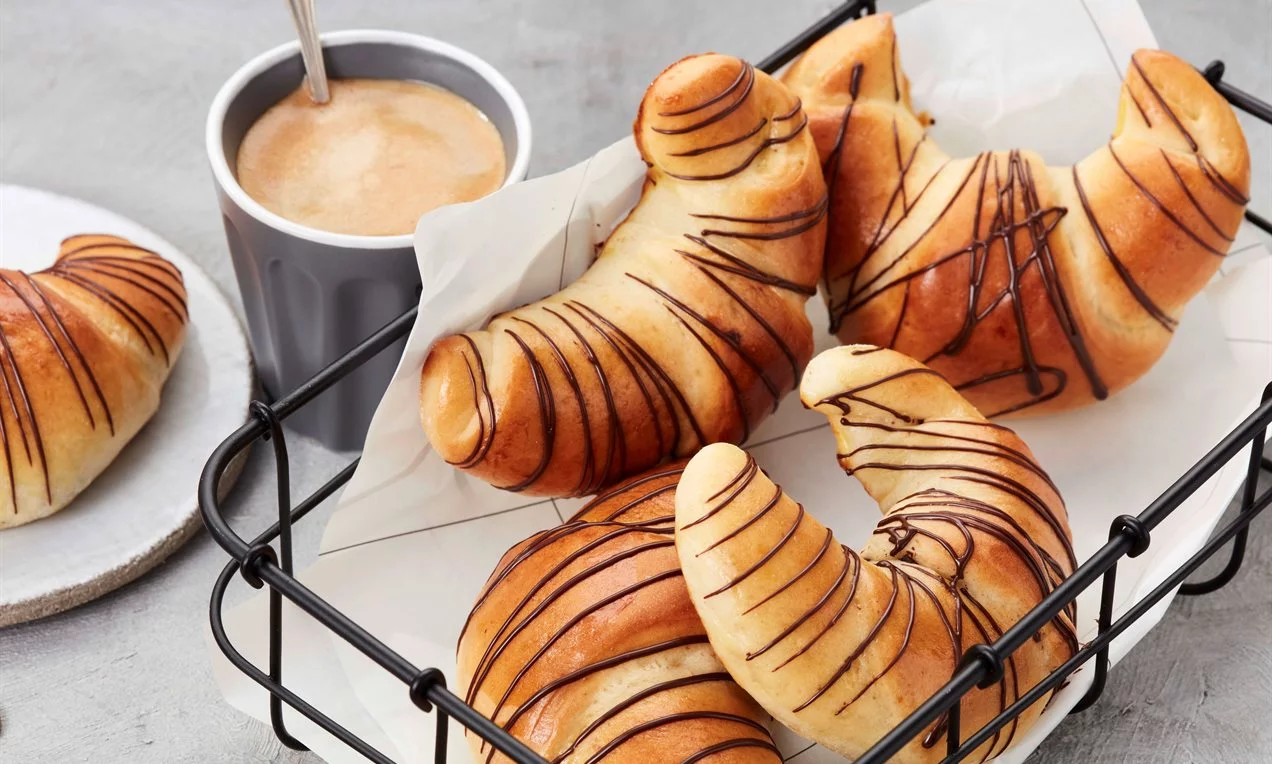 Csokoládés croissant