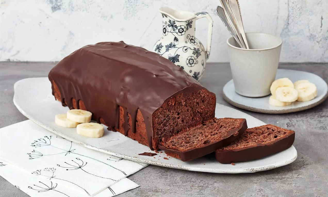 Banános-csokis sütemény