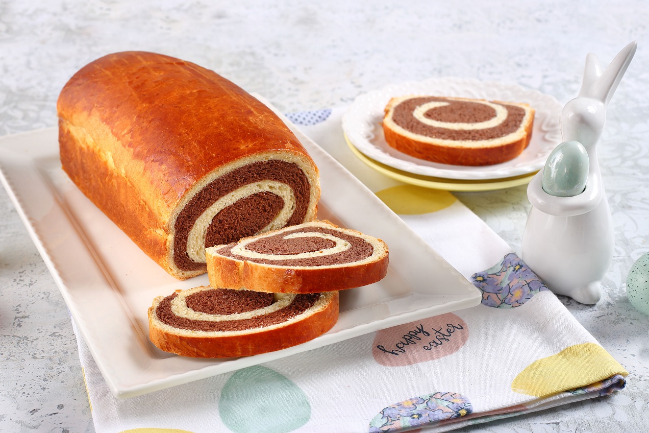 Kakaós spirál kalács