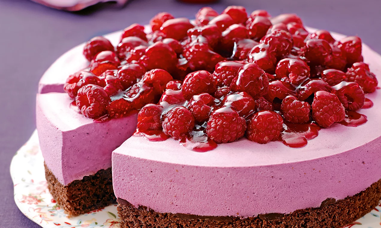 Málnás-Mousse torta