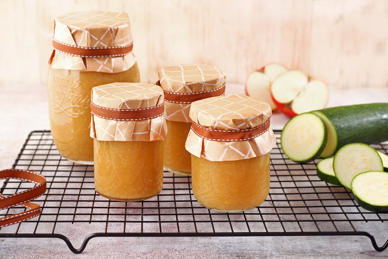 Fahéjas cukkinilekvár