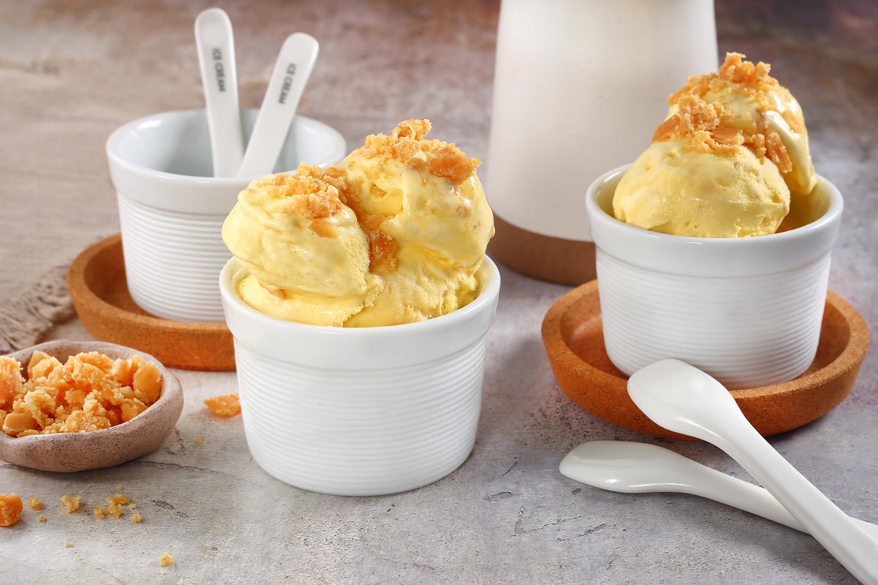 Crème brûlée fagylalt