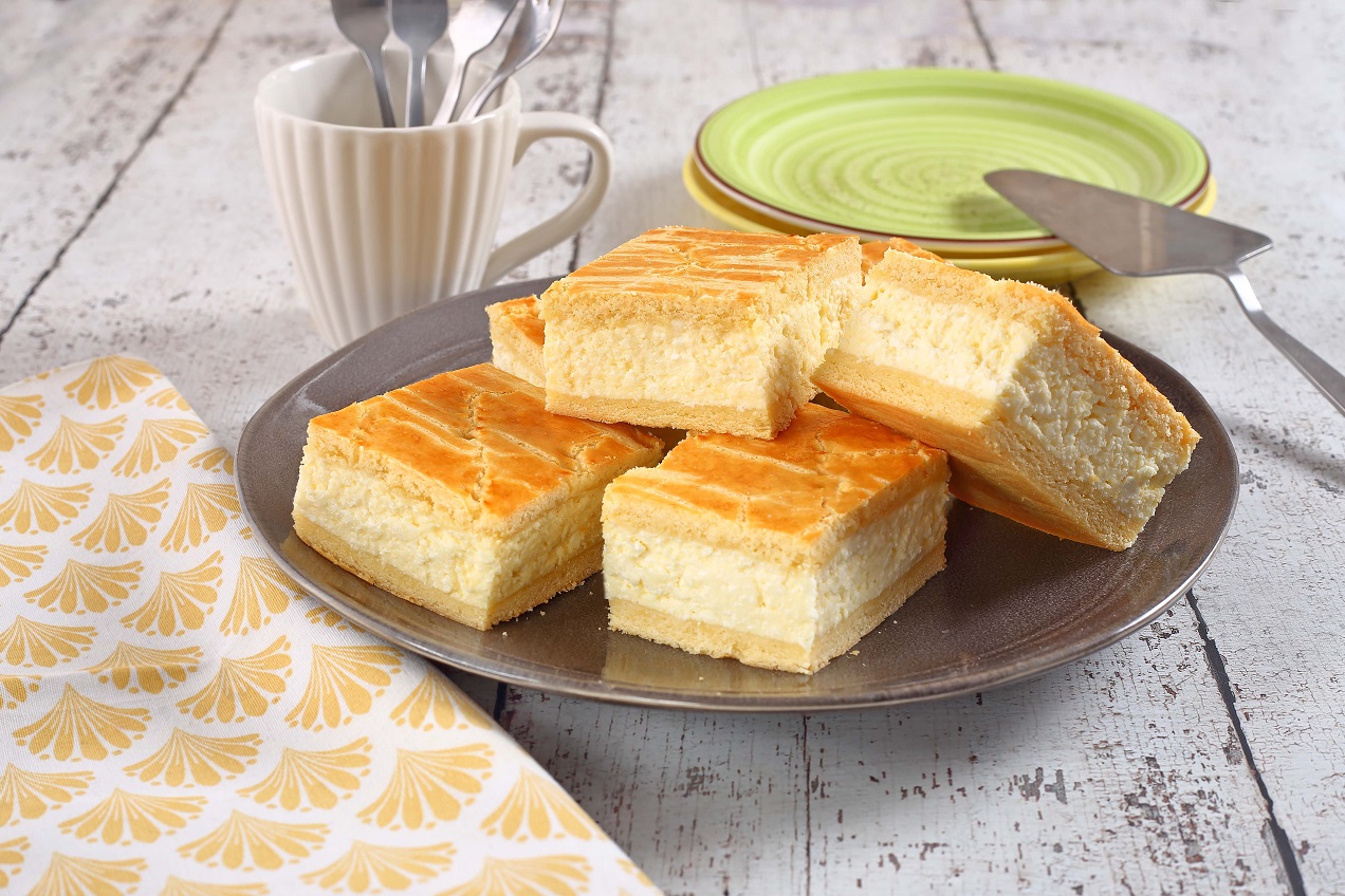 Túrós-pudingos lepény