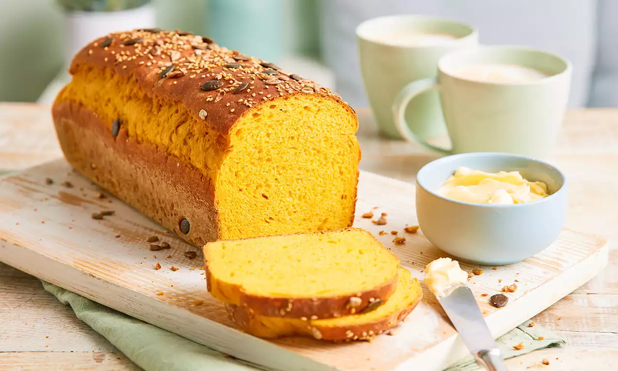 Sütőtökös kenyér