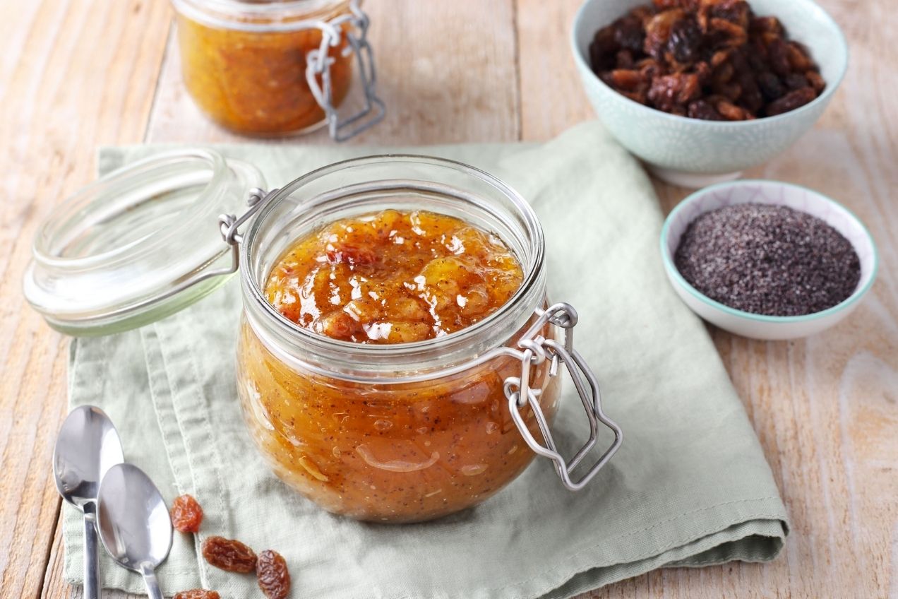 Mákos-mazsolás sárgabaracklekvár