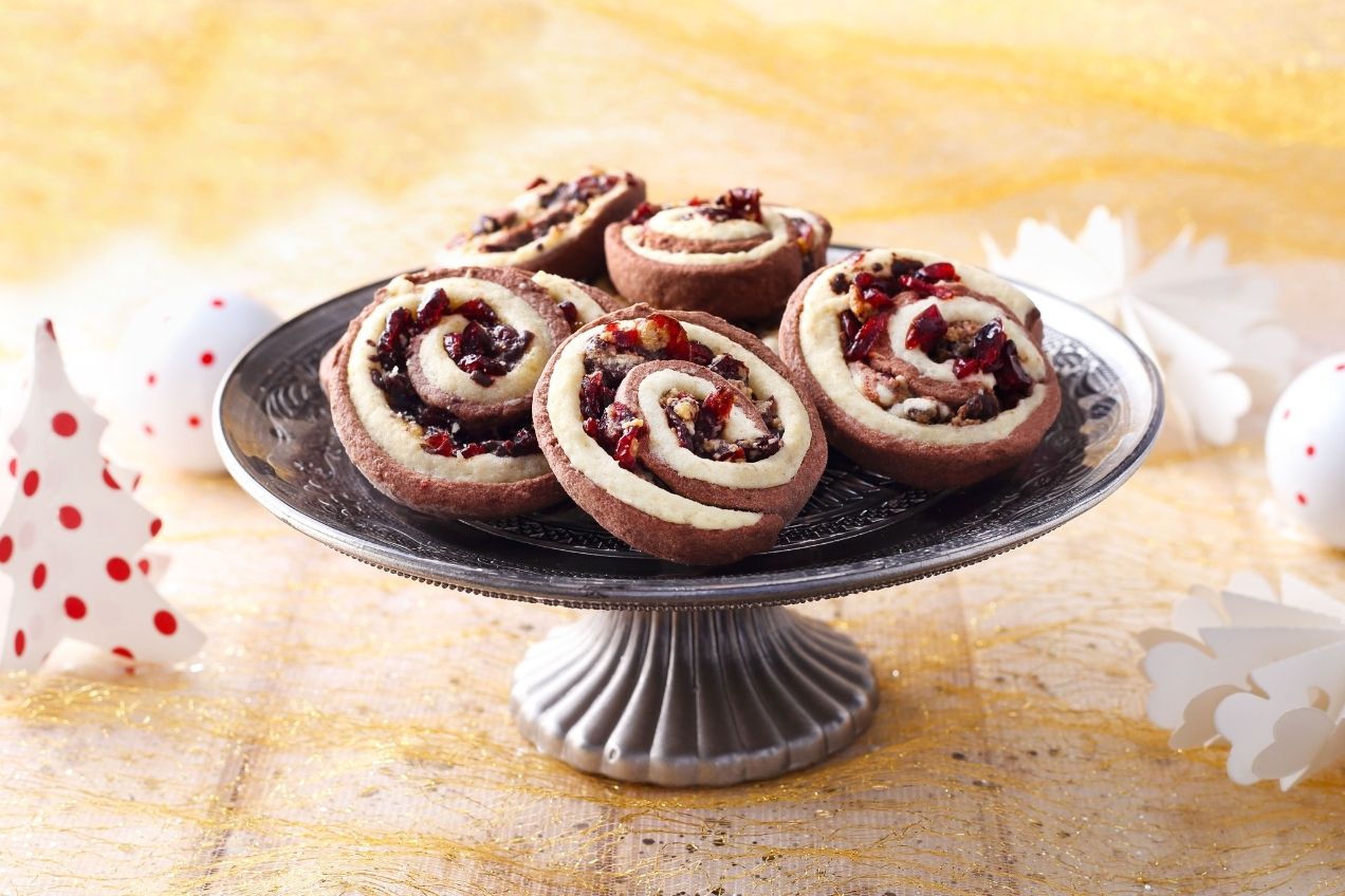 Csokis-áfonyás tallérok