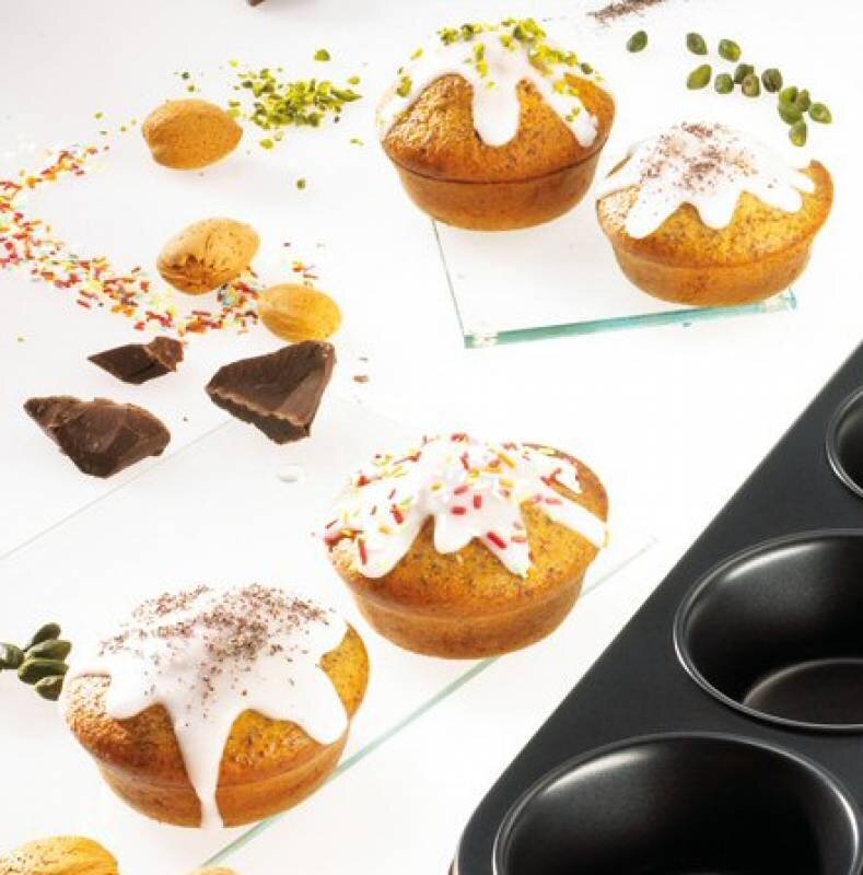 Citromos-mákos muffin