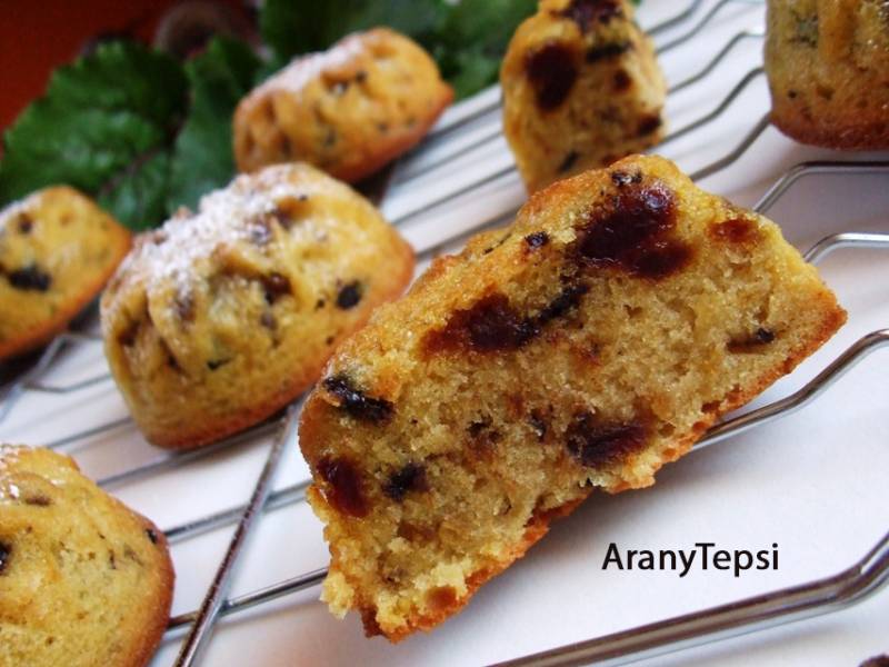 Céklás-étcsokis muffin