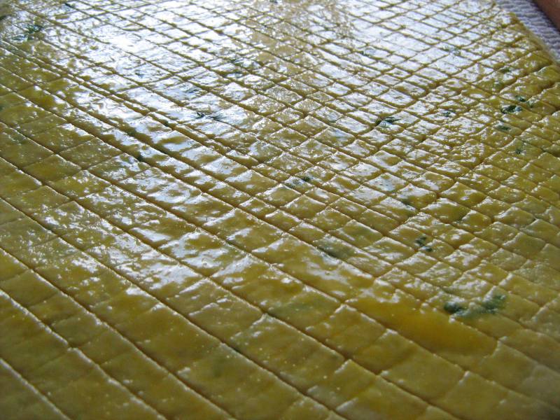 Medvehagymás pogácsa