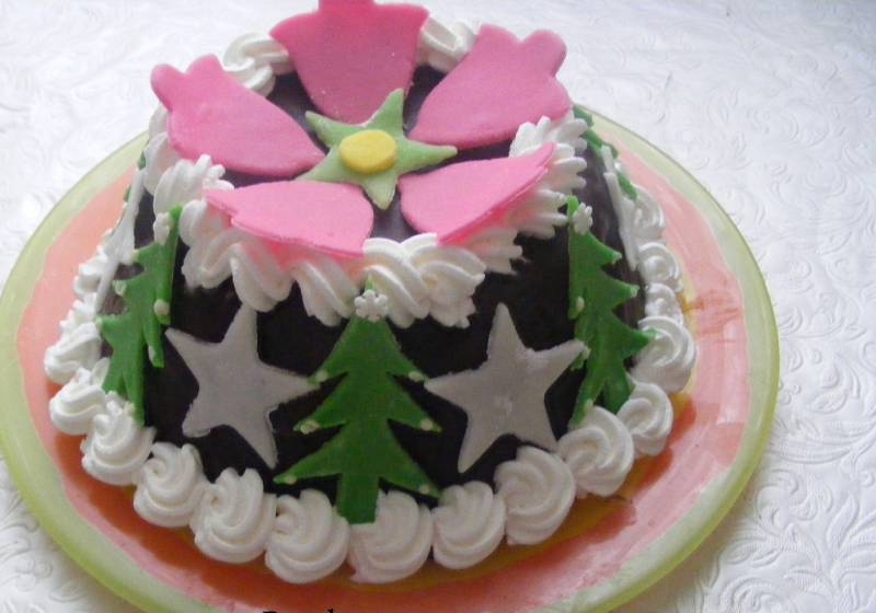 Bombajó karácsonyi torta