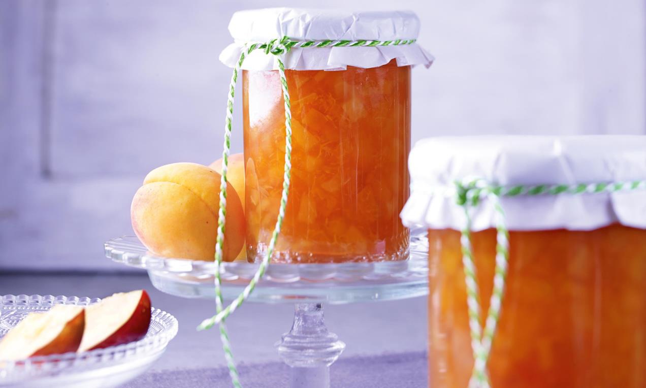 Pezsgős sárgabarack-nektarin lekvár